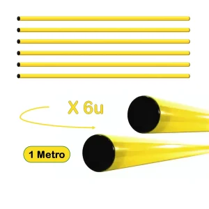 PACK DE 6 UNIDADES VARILLA DE PVC PARA ENTRENAMIENTO DE 1 METRO - Imagen 4