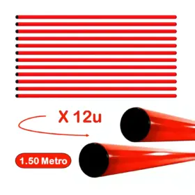 Alternative view of PACK DE 12 UNIDADES VARILLA DE PVC PARA ENTRENAMIENTO DE 1.50 METRO
