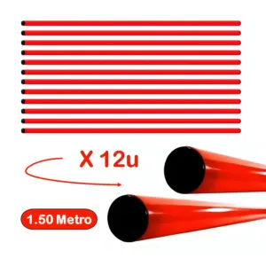 Alternative view of PACK DE 12 UNIDADES VARILLA DE PVC PARA ENTRENAMIENTO DE 1.50 METRO