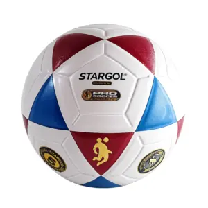 PELOTA PARA FÚTBOL TALLA #5 CUERO PU VULCANIZADO FT STARGOL - Imagen 3