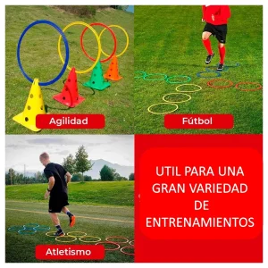 ARO PLANO DE ENTRENAMIENTO DEPORTIVO DE 30CM - 12 Unidades - Imagen 6