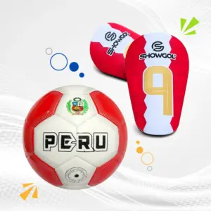 COMBO CRACK PELOTA DE CUERO Nº5 + MINI CANILLERAS DE SELECCIÓN