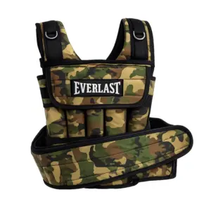 CHALECO LASTRE CON PESO 20Kg REGULABLE PARA CALISTENIA CROSSFIT GYM