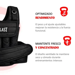 CHALECO LASTRE CON PESO 20Kg REGULABLE PARA CALISTENIA CROSSFIT GYM - Imagen 4