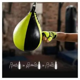 PERA DE BOXEO PUCHING BALL SPEEDBAG ENTRENAMIENTO - Imagen 4
