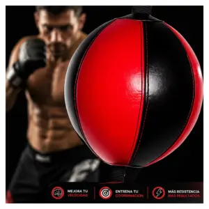 Alternative view of PERA LOCA SPEED BALL INFLABLE PARA BOXEO MUAYTHAI ENTRENAMIENTO